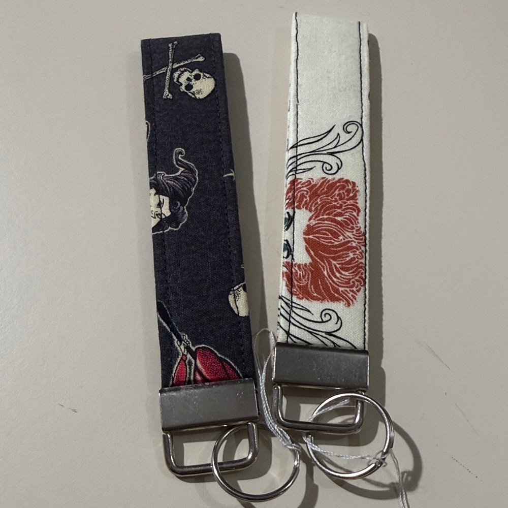 Womens Fabric Key Wristlet - Hocus Pocus